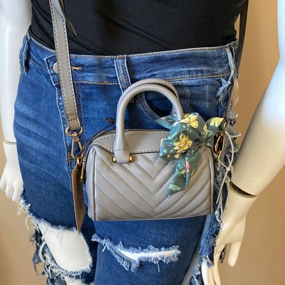 NWT Steve Madden Mini Crossbody - Grey - Picture 13 of 14